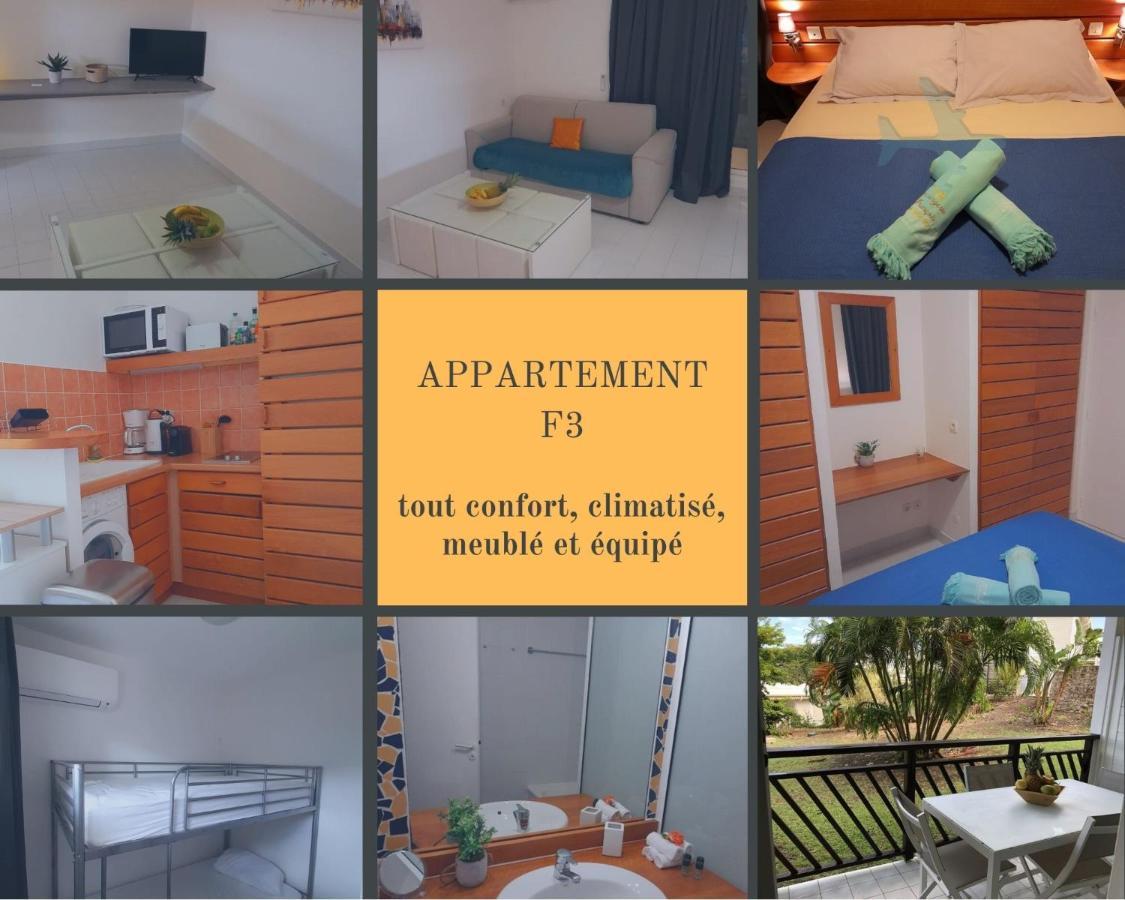 Appartement F3 _ Kaz Ananas Passion Au Manganao à Saint-Francois  Extérieur photo